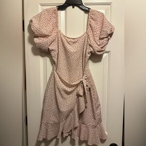 Speechless Pink Floral Dress